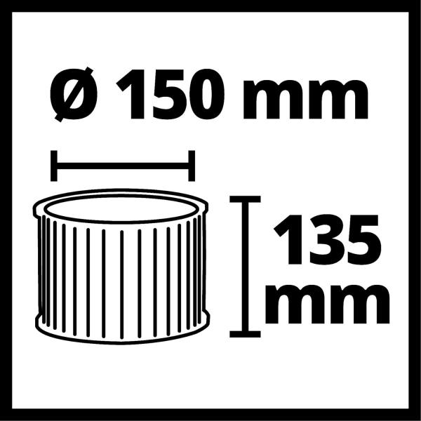 Einhell Dual-Staub-Filtersystem 2351250